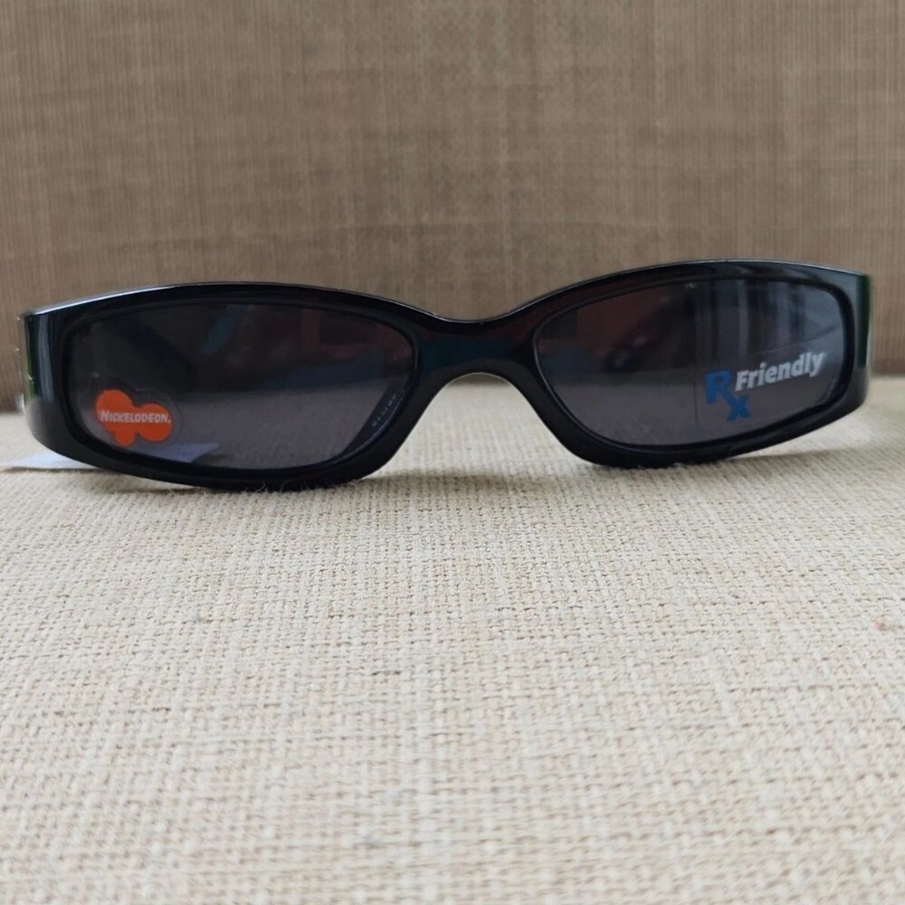 Nickelodeon Viacom Kids Toddler Sunglasses ENERGY Black 49[]16 120 NWT